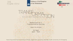 The Flow Fest and Netherlands Embassy Wrap Up Inspiring “Transformation” Youth Art Exhibition